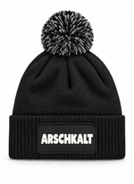 Arschkalt - Beanie mit Bommel