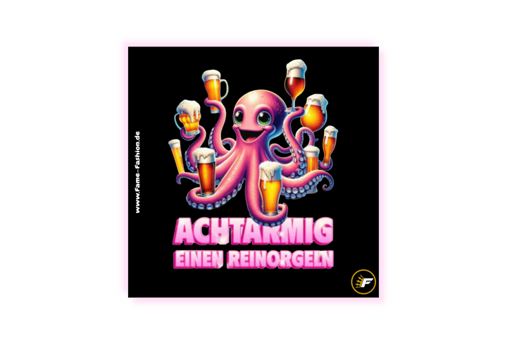 EIGHT-ARMED A PURE ORGAN MALLE STICKER