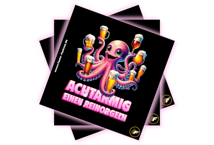 EIGHT-ARMED A PURE ORGAN MALLE STICKER