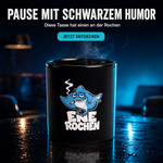 Ene Rochen ...Schwarze glänzende Tasse
