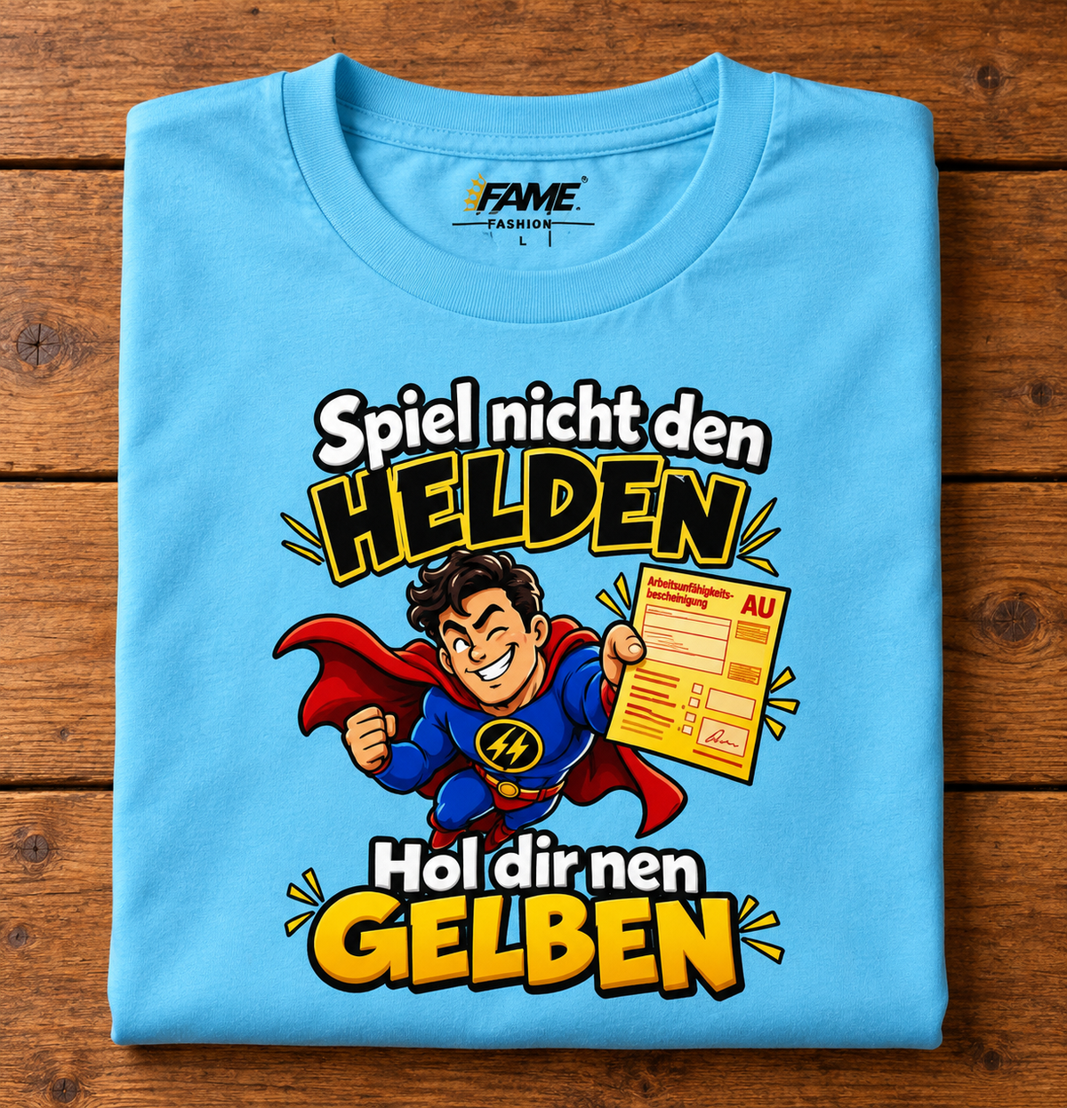Spiel nicht den Helden... T-Shirt