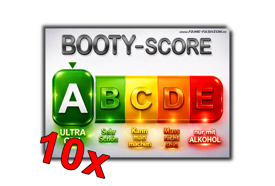 BOOTY-Score - Malle Sticker