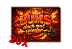 BUMS doch mal wieder Malle Sticker