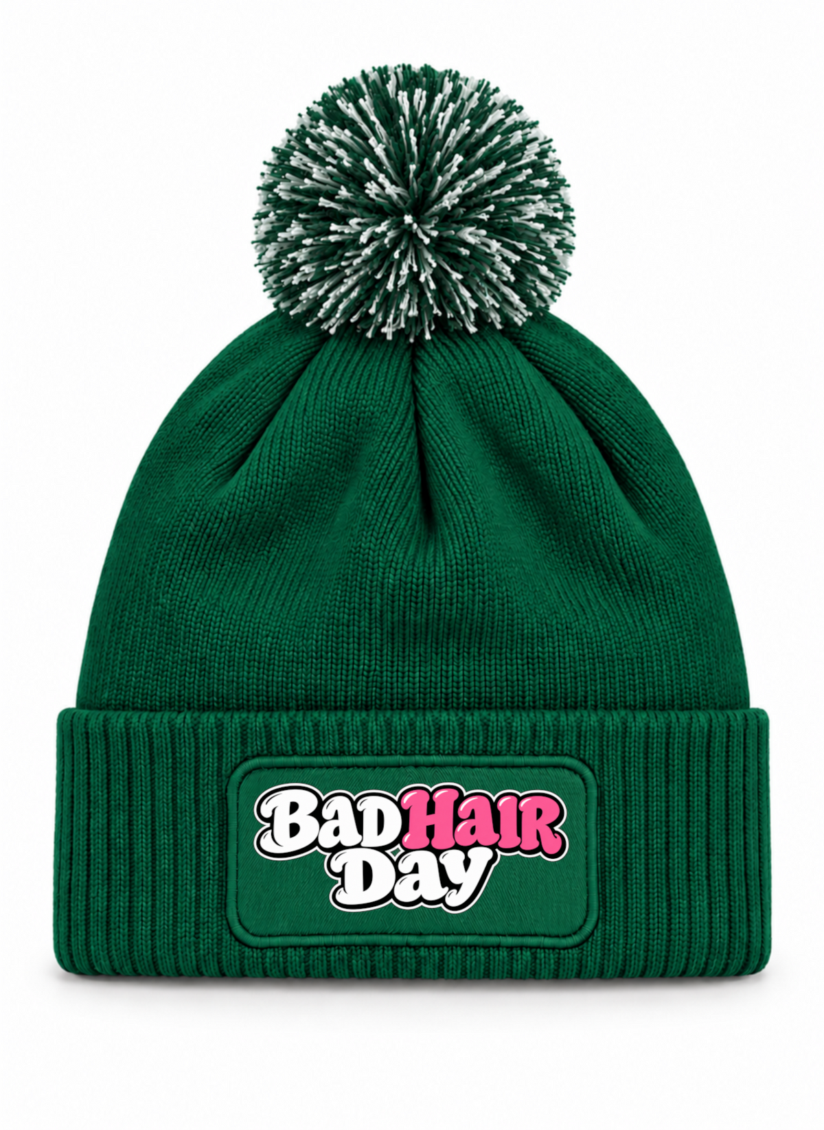 Bad Hair Day - Beanie mit Bommel