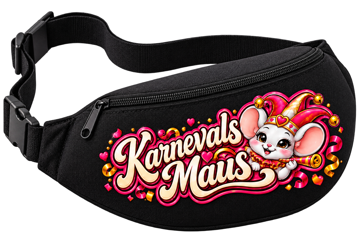 Bauchtasche Karnevals Maus