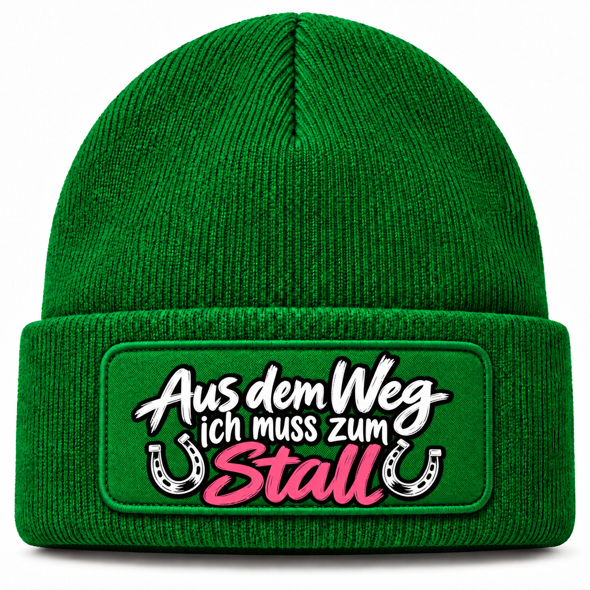 Aus dem Weg ich muss zum Stall - Beanie