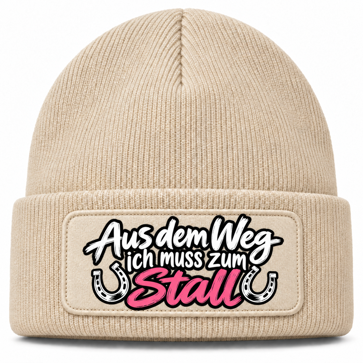 Aus dem Weg ich muss zum Stall - Beanie