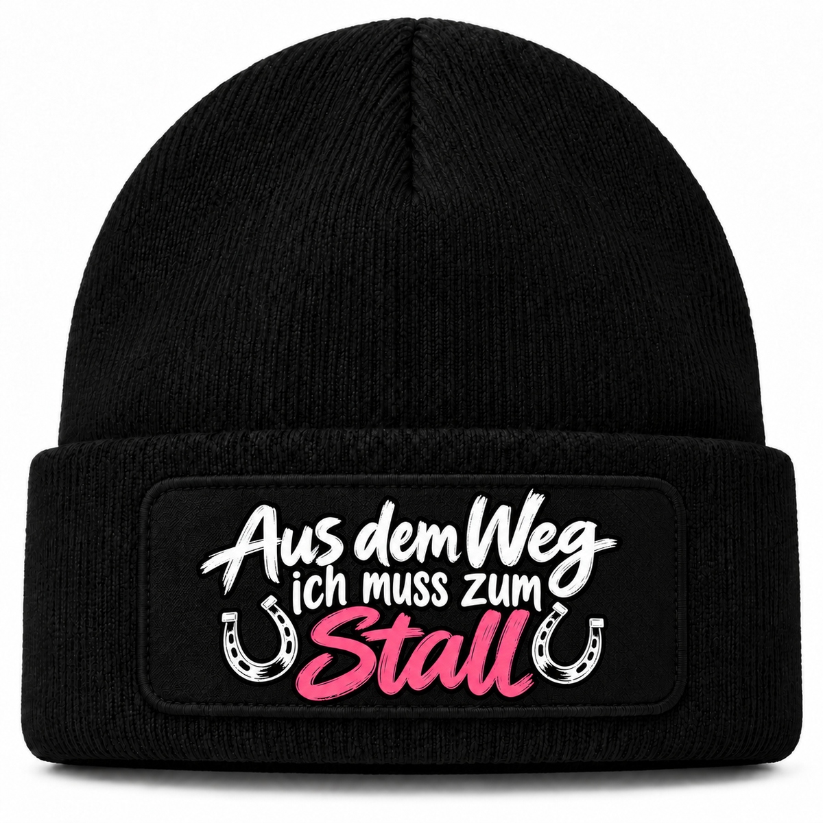 Aus dem Weg ich muss zum Stall - Beanie