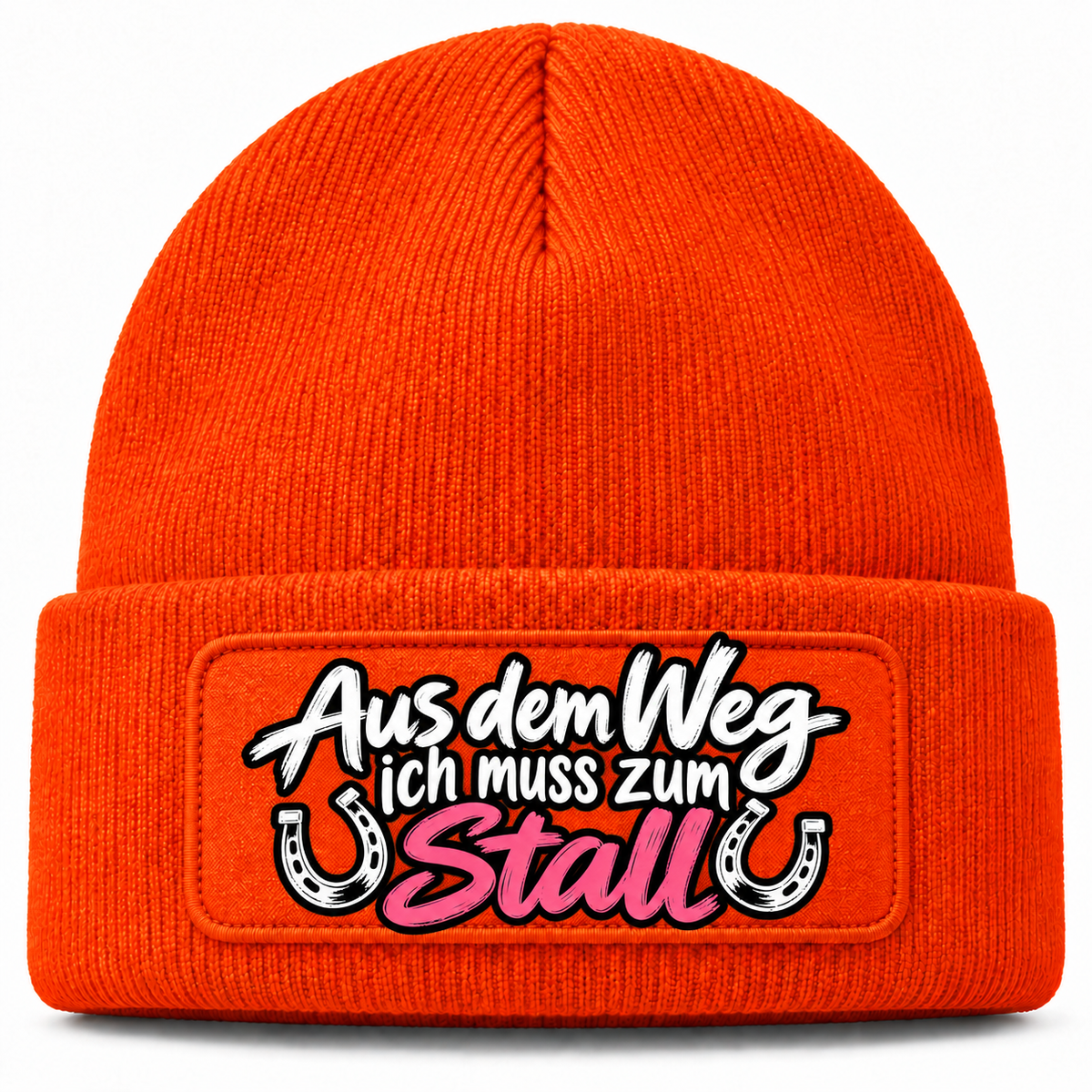 Aus dem Weg ich muss zum Stall - Beanie