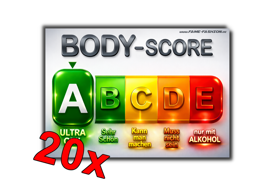 BODY-Score - Malle Sticker