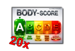 BODY-Score - Malle Sticker