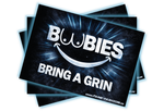 Boobies - Bring a grin - Malle Sticker