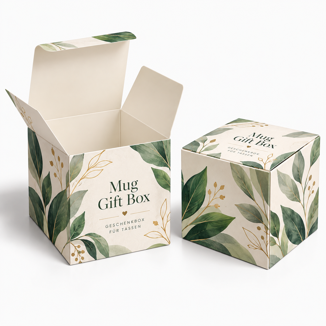 Geschenkverpackung für Tasse