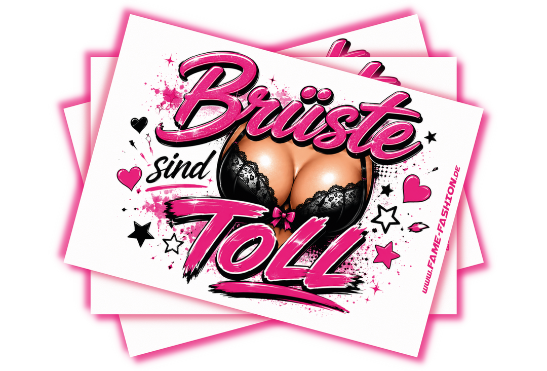 Brüste sind Toll - Malle Sticker