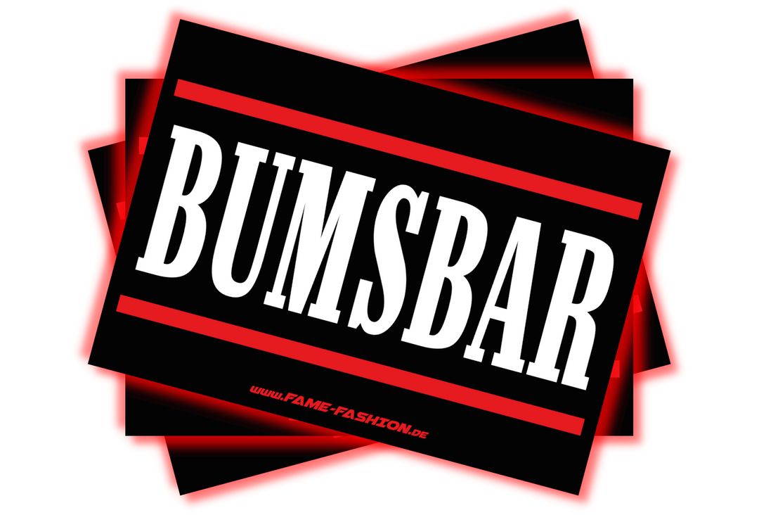 Bumsbar - Malle Sticker
