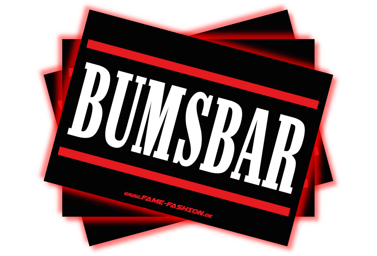 Bumsbar - Malle Sticker