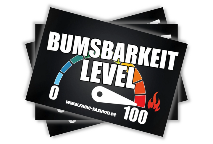 BUMSBARKEIT Malle Sticker