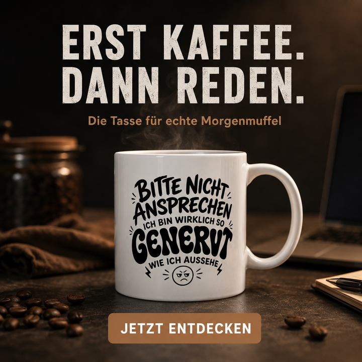 Bitte nicht Ansprechen ...Tasse