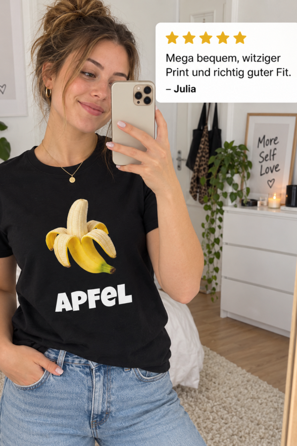 Julia H. | Apfel Shirt, size M
