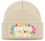 Konfetti im Herzen - Beanie