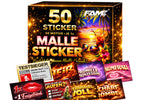 MEGA-Bundle - Malle Sticker Set (50 Motive)