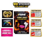 Sauf mich, kleb mich, lieb mich - Malle Sticker-Set (90 Sticker)