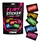 Flirt Malle Sticker-Set (50 Sticker)