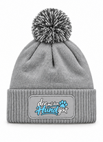 Der Mit dem Hund geht - Beanie mit Bommel