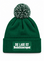 Die Lage ist Besäufniserregend 1.0 - Beanie mit Bommel
