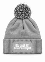 Die Lage ist Besäufniserregend 1.0 - Beanie mit Bommel