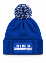 Die Lage ist Besäufniserregend 1.0 - Beanie mit Bommel