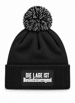 Die Lage ist Besäufniserregend 1.0 - Beanie mit Bommel