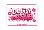 Du bist voll Süß - Malle Sticker