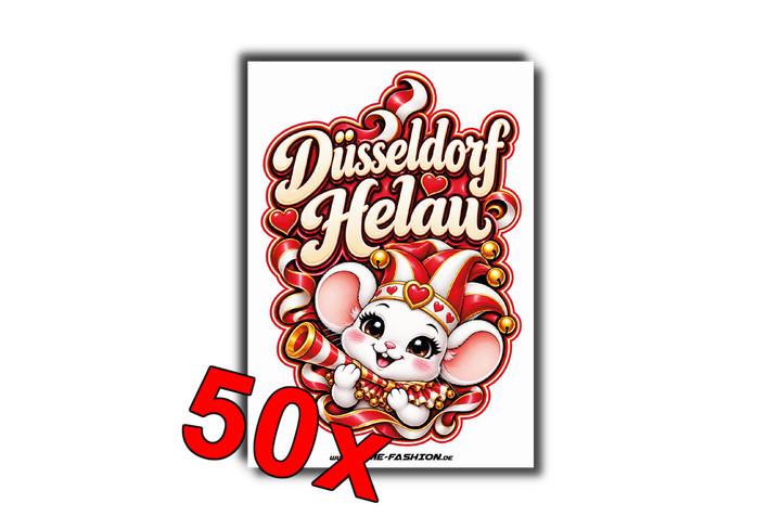 DÜSSELDORF HELAU - Karneval Sticker