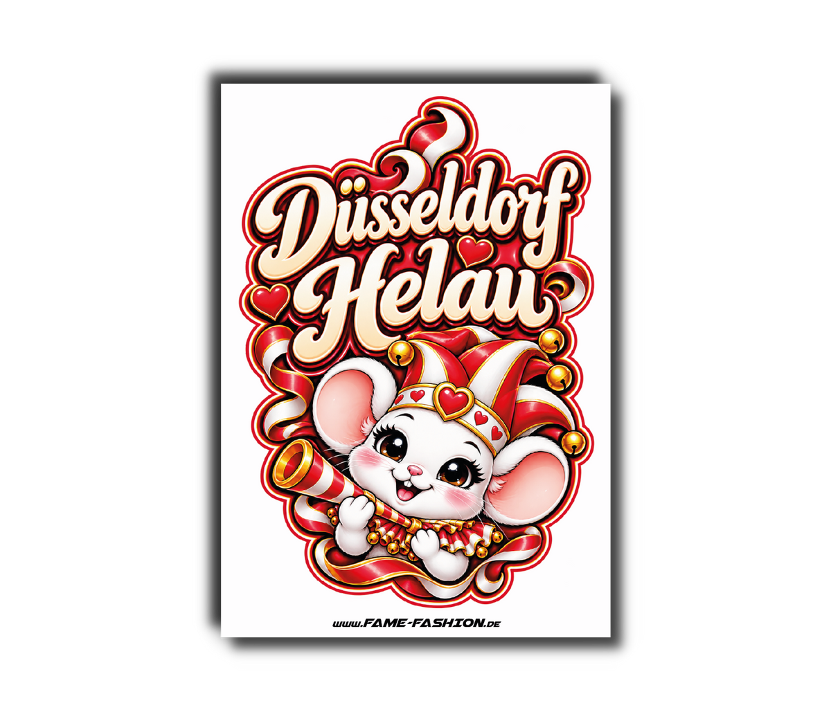 DÜSSELDORF HELAU - Karneval Sticker