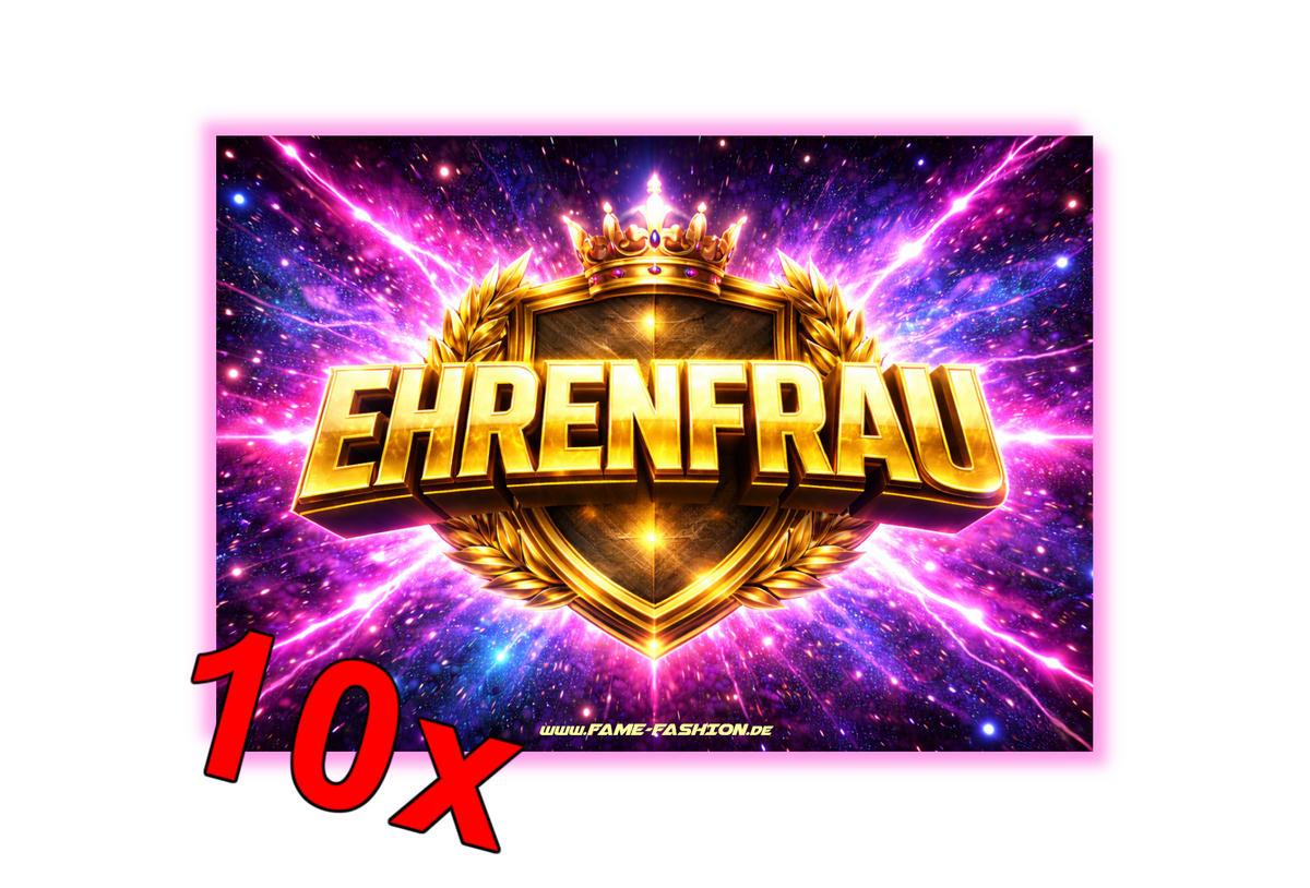 EHRENFRAU Malle Sticker
