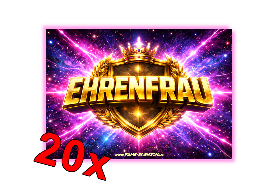 EHRENFRAU Malle Sticker