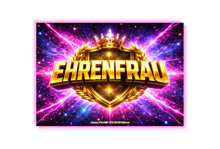 EHRENFRAU Malle Sticker