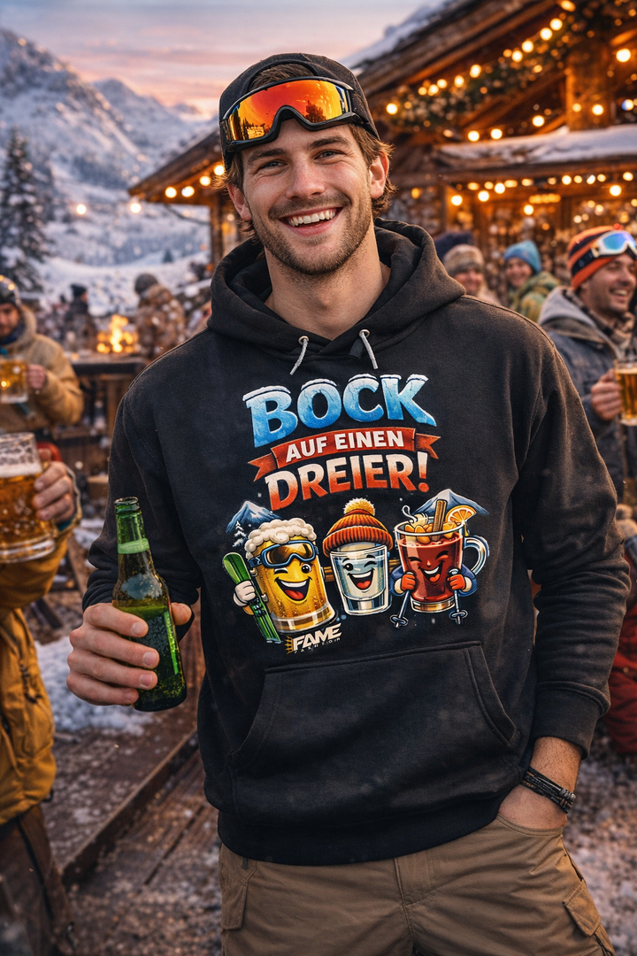 Bock auf einen Dreier - Premium Hoodie