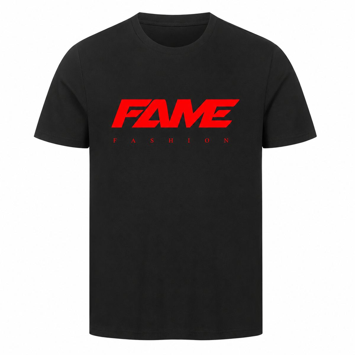 T-Shirt Fame Fashion Black & Red