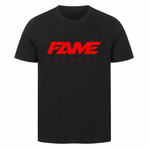 T-Shirt Fame Fashion Black & Red