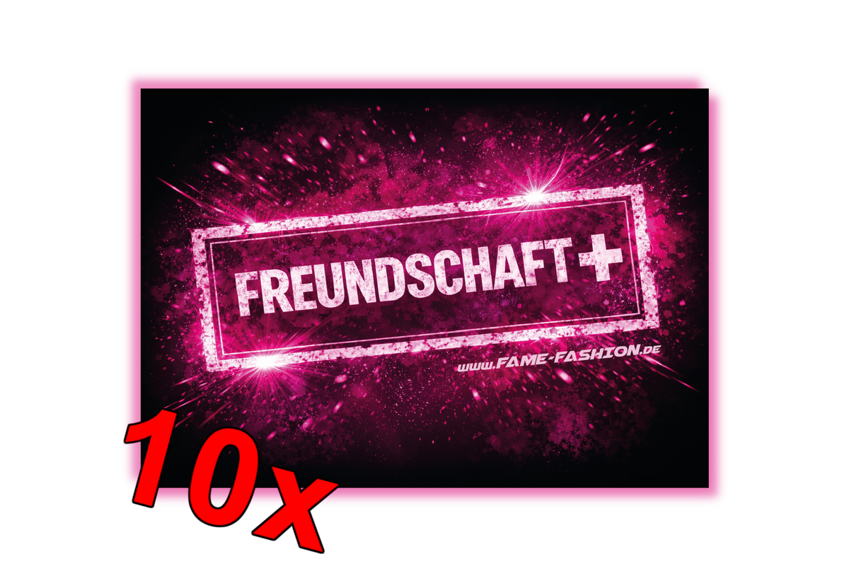 FREUNDSCHAFT + - Malle Sticker