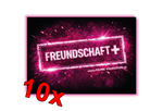 FREUNDSCHAFT + - Malle Sticker