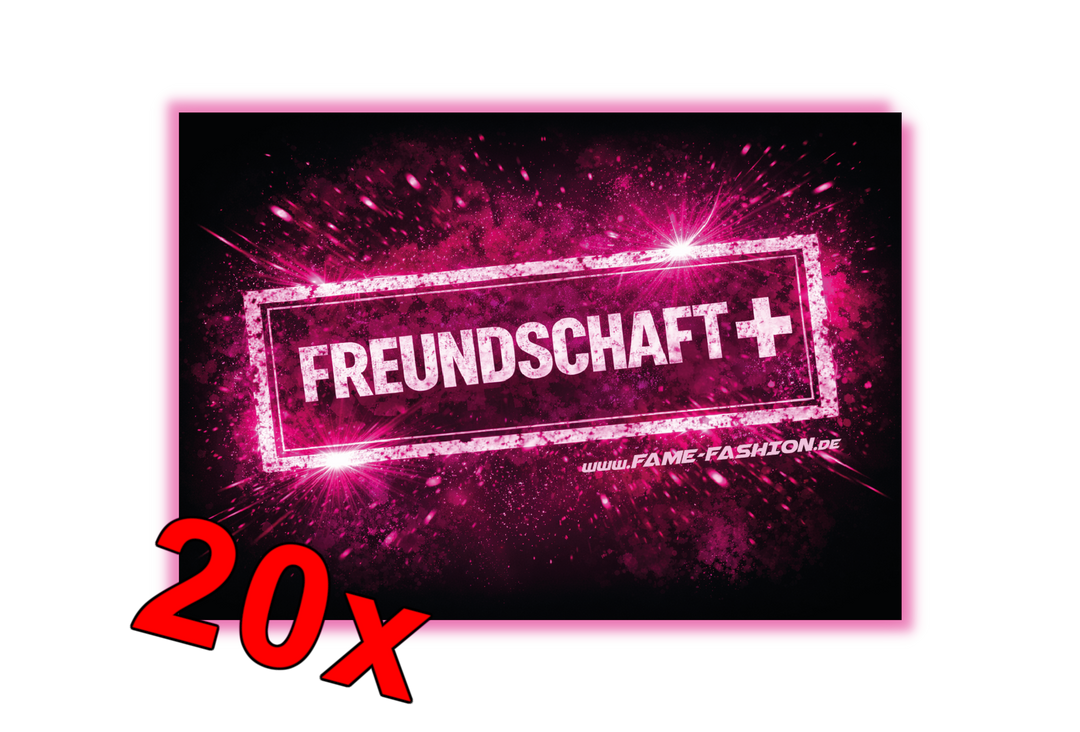 FREUNDSCHAFT + - Malle Sticker