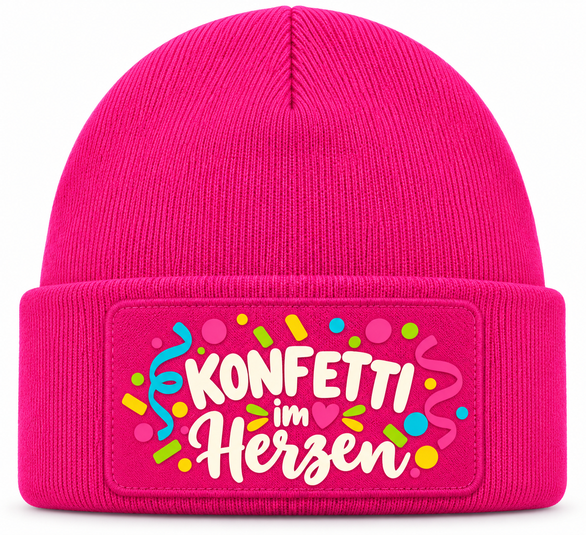 Konfetti im Herzen - Beanie