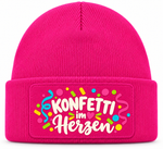Konfetti im Herzen - Beanie