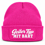 Geiler Typ mit Bart - Beanie