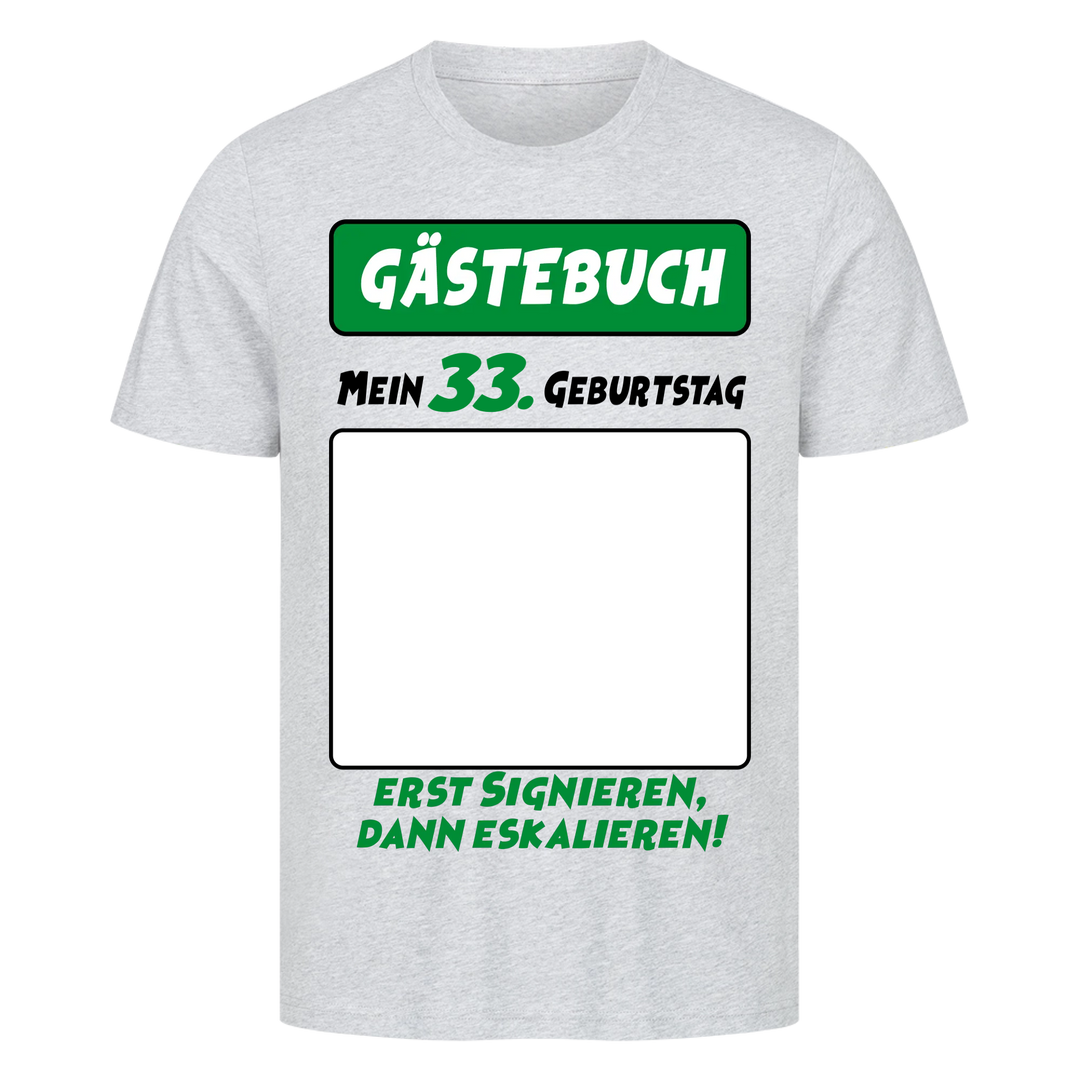Gästebuch Premium T-Shirt