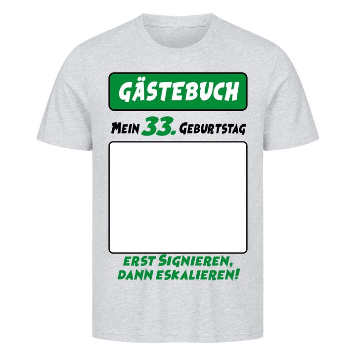 Gästebuch Premium T-Shirt