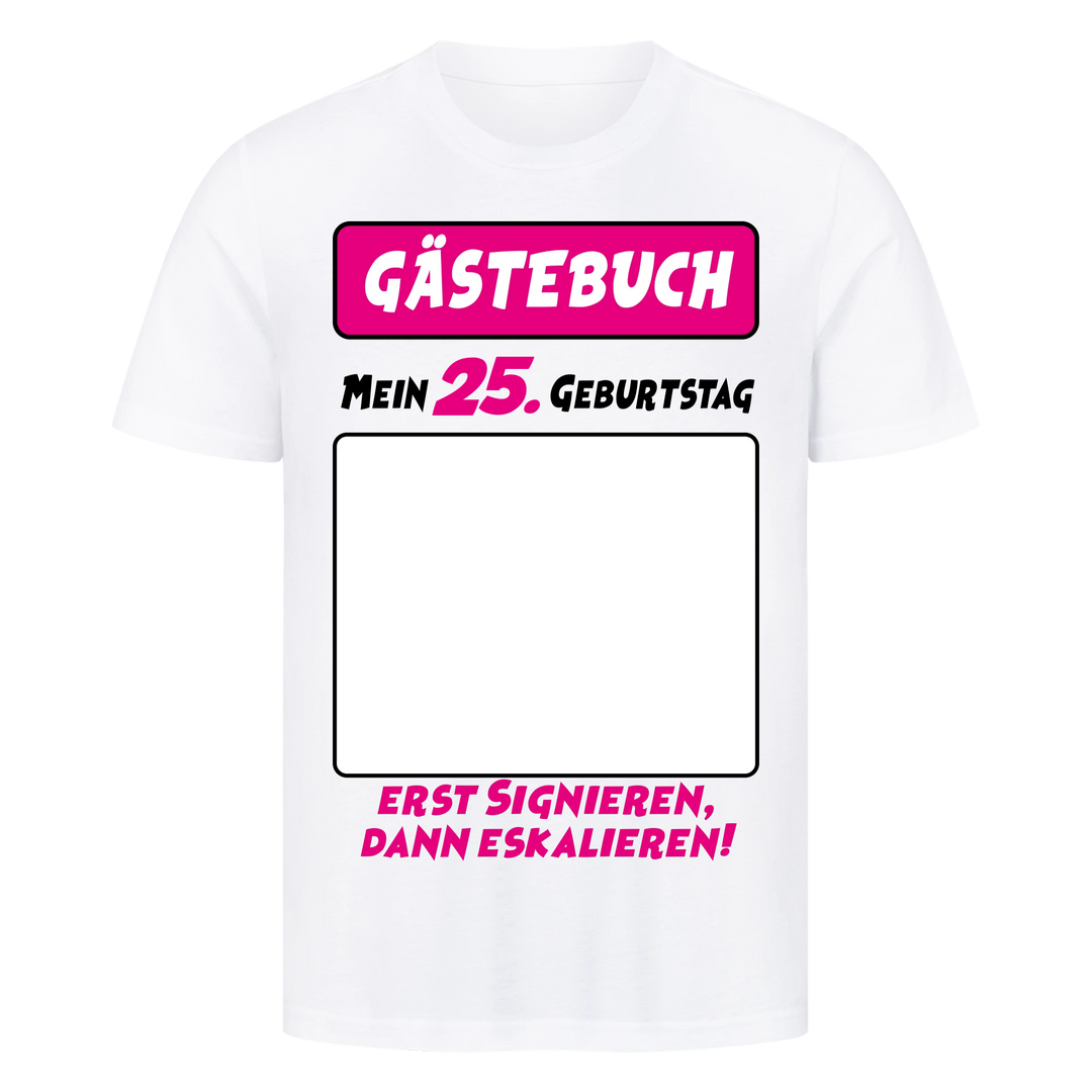 Gästebuch Premium T-Shirt